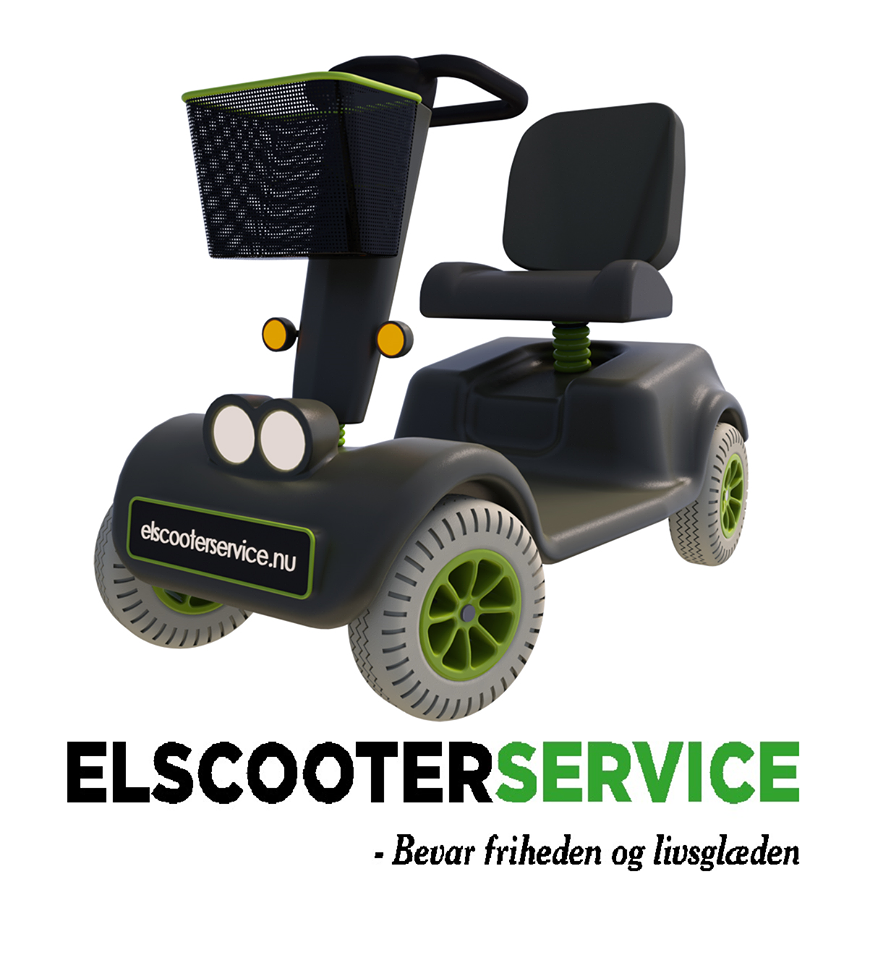 - Overdækket El-scooter med tag - Køb her